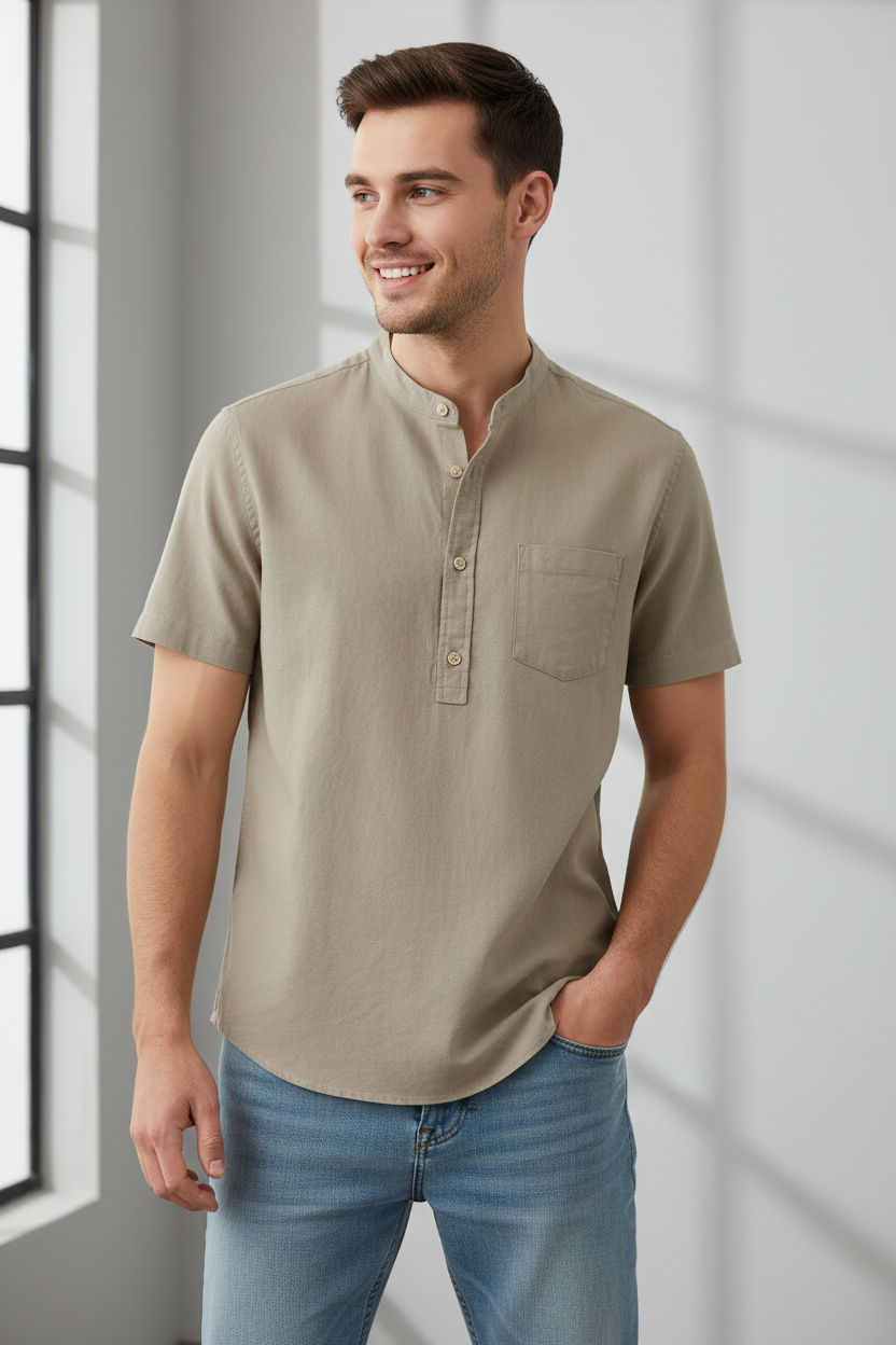 Camisa Fresca Verano