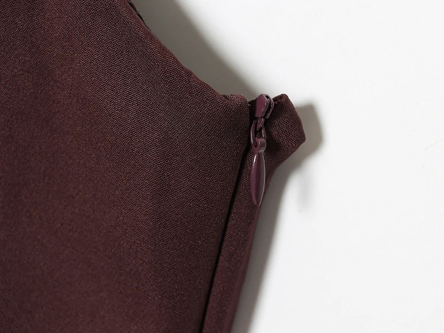 Vestido Mini Fruncido para Mujer | Estilo Francés | Sin Tirantes | Bodycon Sexy Verano