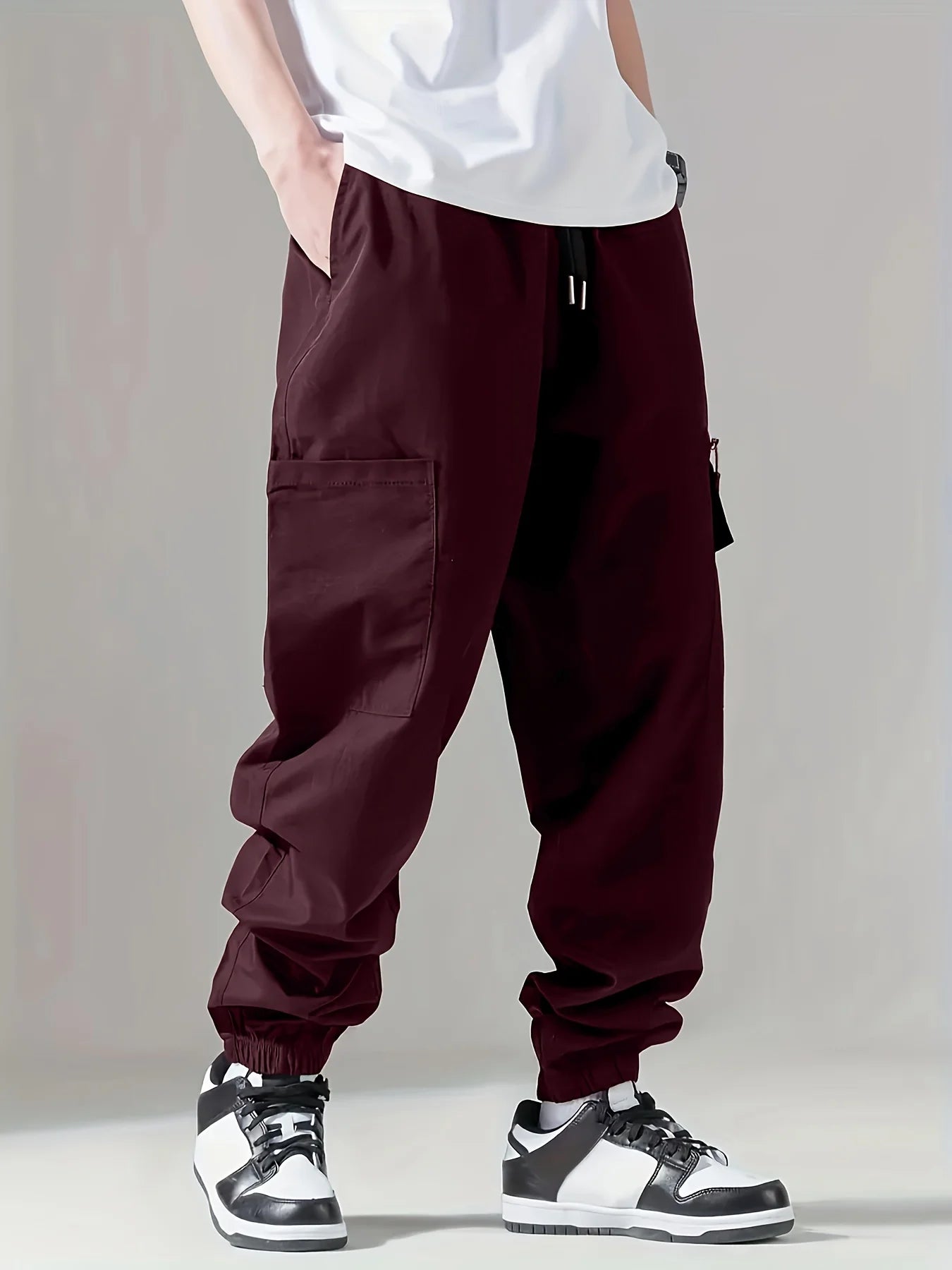 Pantalón Cargo Hombre Multibolsillos — Ligero, Transpirable y Cómodo