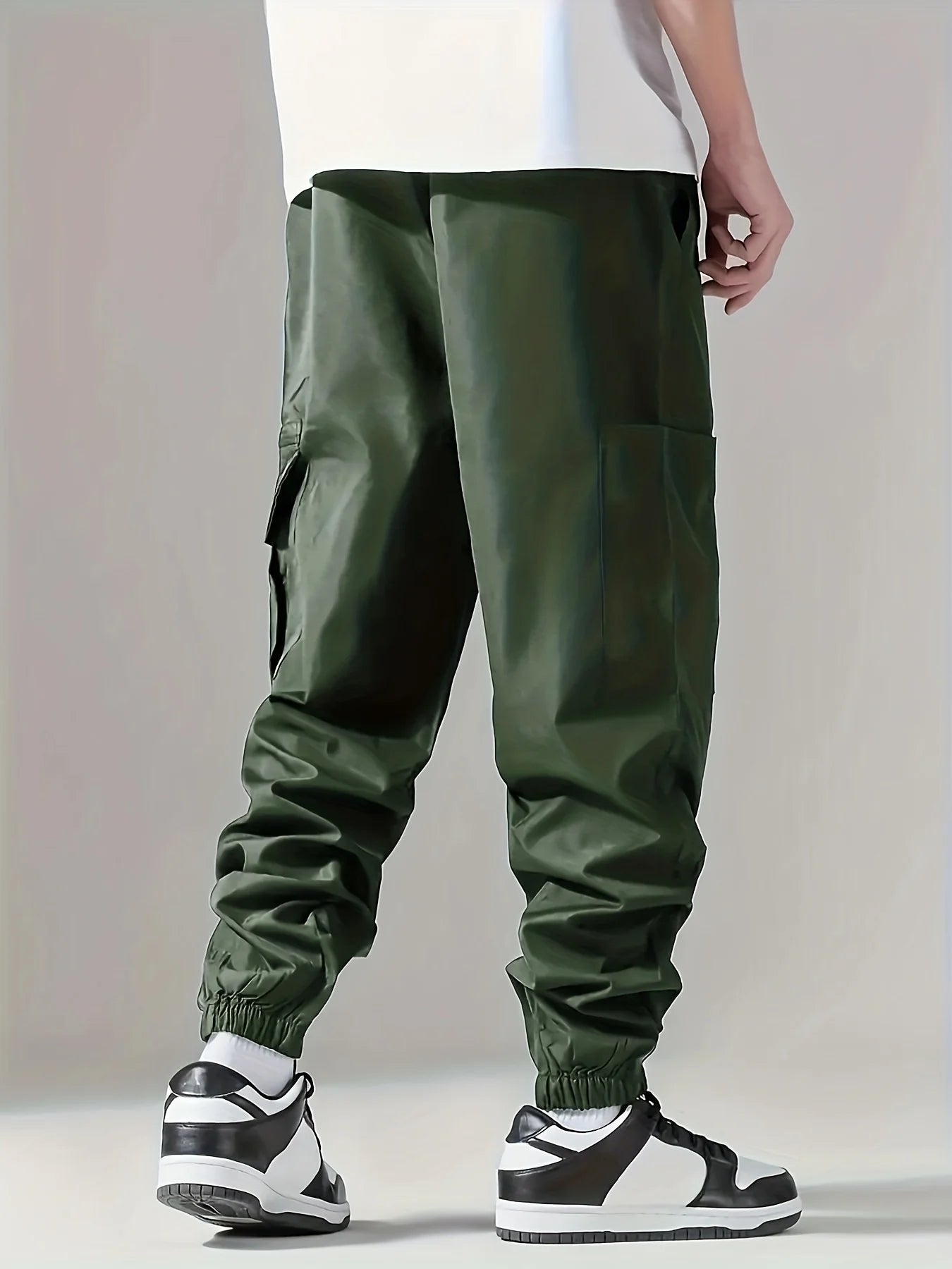 Pantalón Cargo Hombre Multibolsillos — Ligero, Transpirable y Cómodo