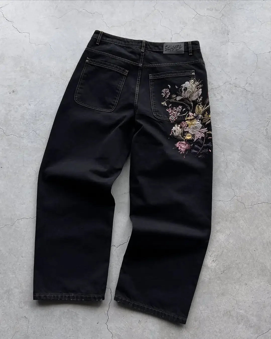 Conjunto Dos Piezas Oversize Hombre | Chaqueta + Pantalón Vaquero | Estilo Y2K
