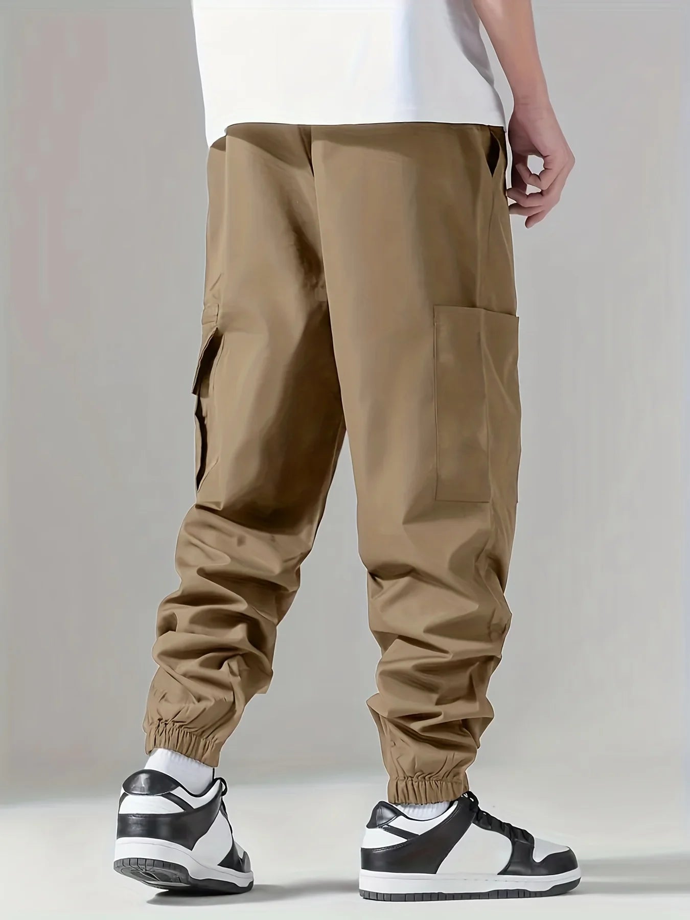 Pantalón Cargo Hombre Multibolsillos — Ligero, Transpirable y Cómodo
