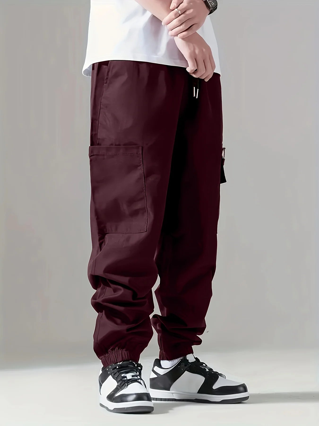 Pantalón Cargo Hombre Multibolsillos — Ligero, Transpirable y Cómodo